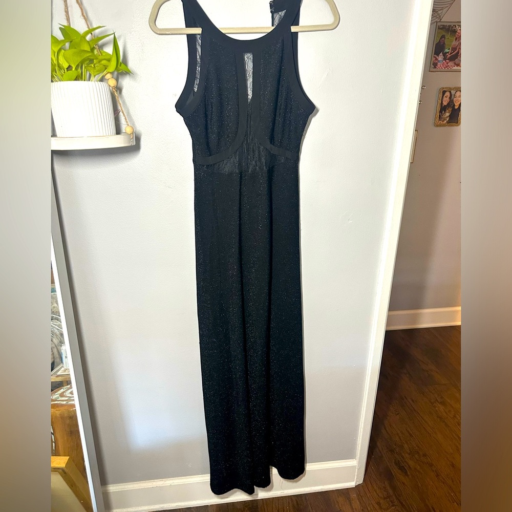 BCBGeneration - maxi formal dress - sparkly black